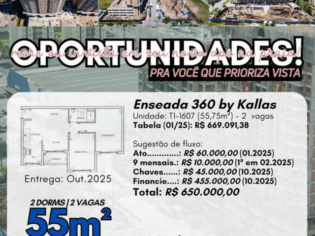 #44 - Apartamento para Venda em Guarujá - SP - 2