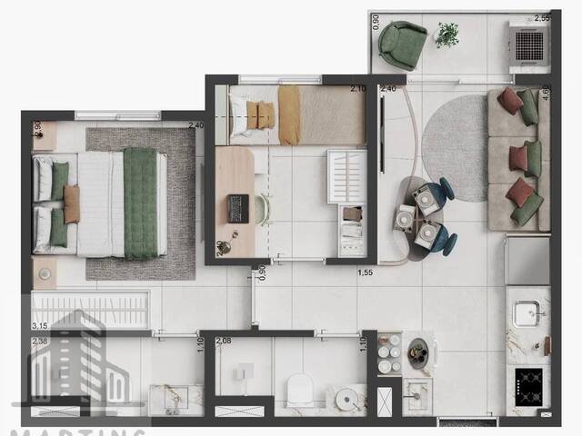 #299 - Apartamento para Venda em São Paulo - SP - 3