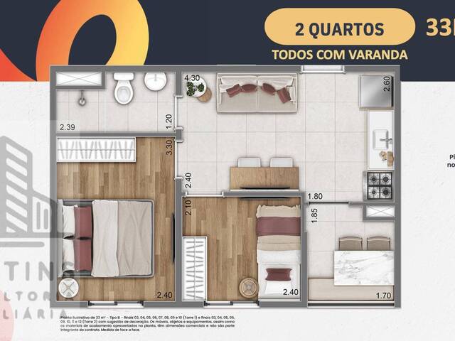 #296 - Apartamento para Venda em São Paulo - SP - 3
